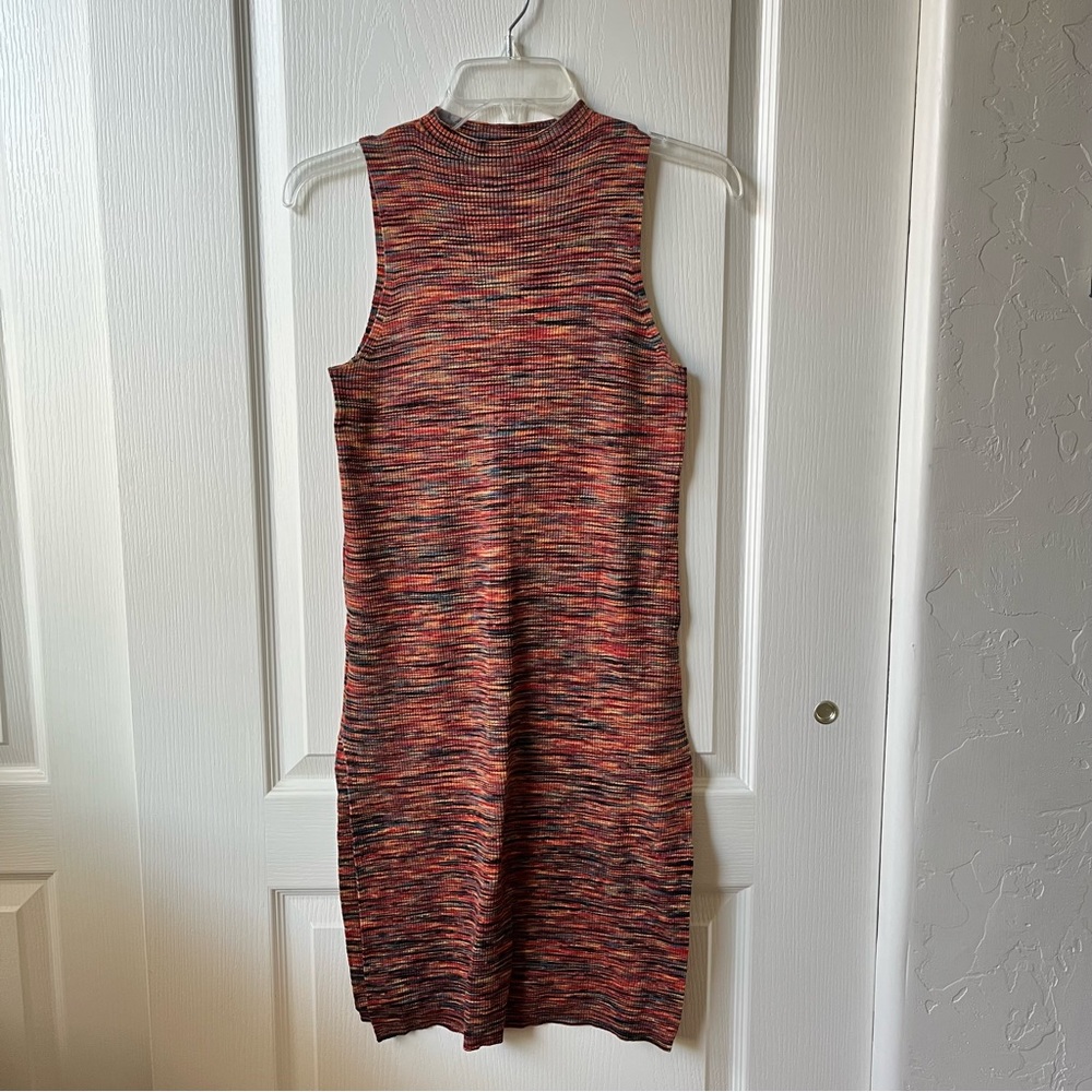 Anthropologie Mock Turtleneck Knit Shift Dress